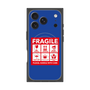 Premium Square Case with MagSafe［ FRAGILE Sticker - Blue ］