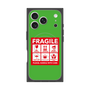 Premium Square Case with MagSafe［ FRAGILE Sticker - Green ］
