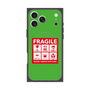 Premium Square Case with MagSafe［ FRAGILE Sticker - Green ］