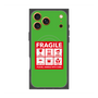 Premium Square Case with MagSafe［ FRAGILE Sticker - Green ］