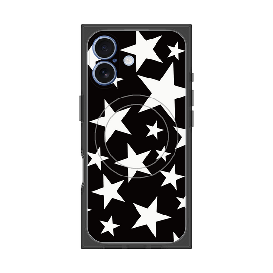 Premium Square Case with MagSafe［ Stars - Black ］