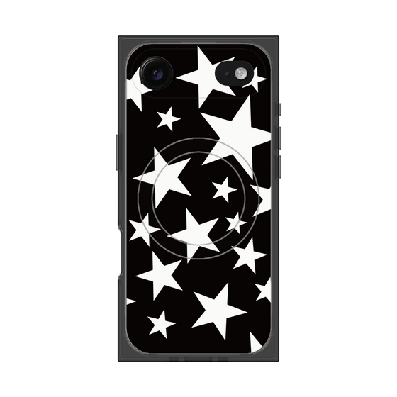 Premium Square Case with MagSafe［ Stars - Black ］