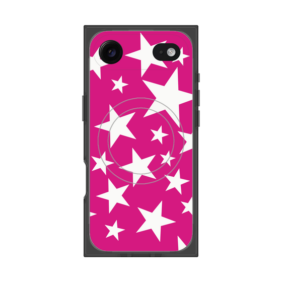 Premium Square Case with MagSafe［ Stars - Pink ］