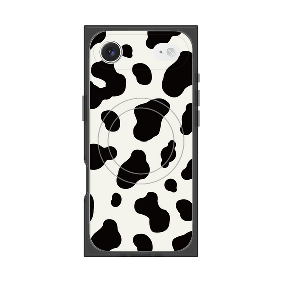Premium Square Case with MagSafe［ Cow - White ］