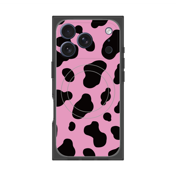 Premium Square Case with MagSafe［ Cow - Pink ］