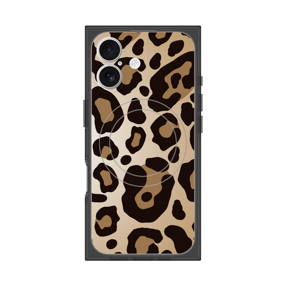 Premium Square Case with MagSafe［ Leopard - Yellow ］