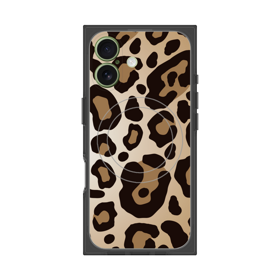 Premium Square Case with MagSafe［ Leopard - Yellow ］