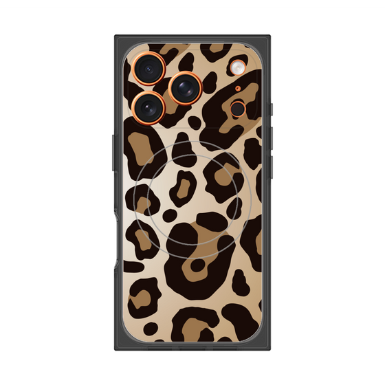 Premium Square Case with MagSafe［ Leopard - Yellow ］