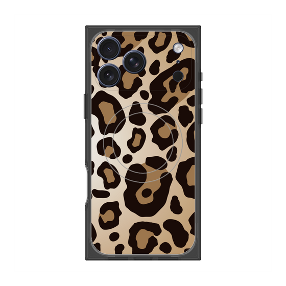 Premium Square Case with MagSafe［ Leopard - Yellow ］