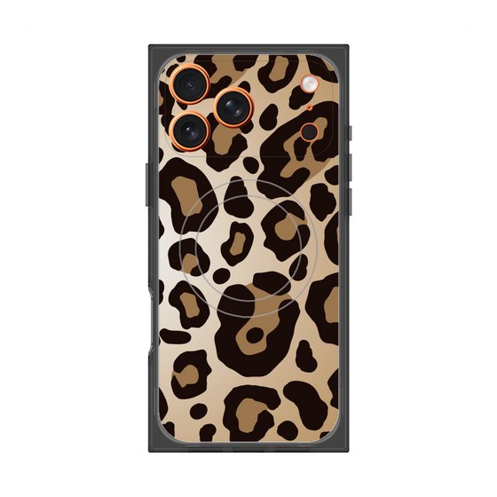 Premium Square Case with MagSafe［ Leopard - Yellow ］