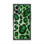 Premium Square Case with MagSafe［ Leopard - Green ］