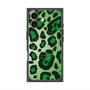 Premium Square Case with MagSafe［ Leopard - Green ］