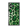 Premium Square Case with MagSafe［ Leopard - Green ］