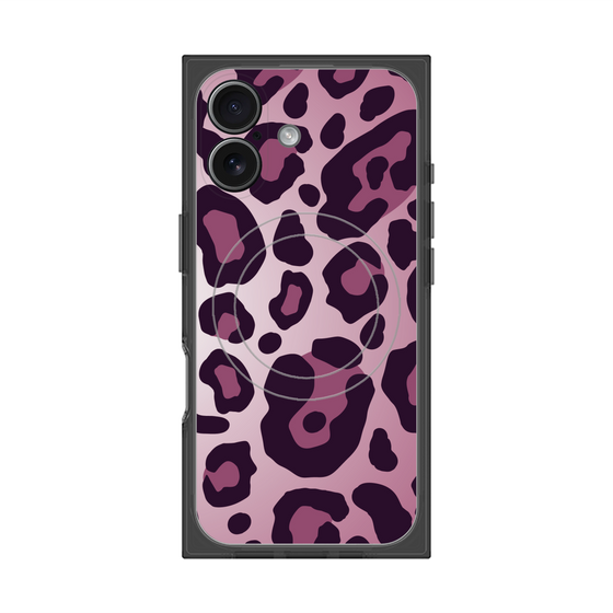Premium Square Case with MagSafe［ Leopard - Pink ］