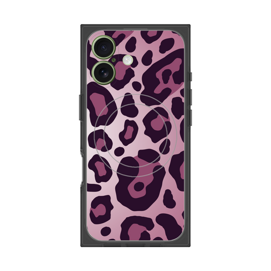 Premium Square Case with MagSafe［ Leopard - Pink ］