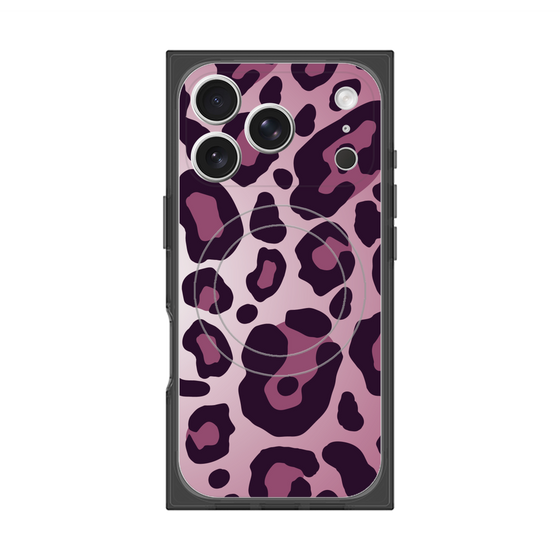 Premium Square Case with MagSafe［ Leopard - Pink ］