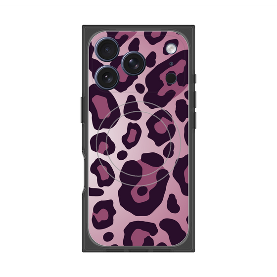 Premium Square Case with MagSafe［ Leopard - Pink ］