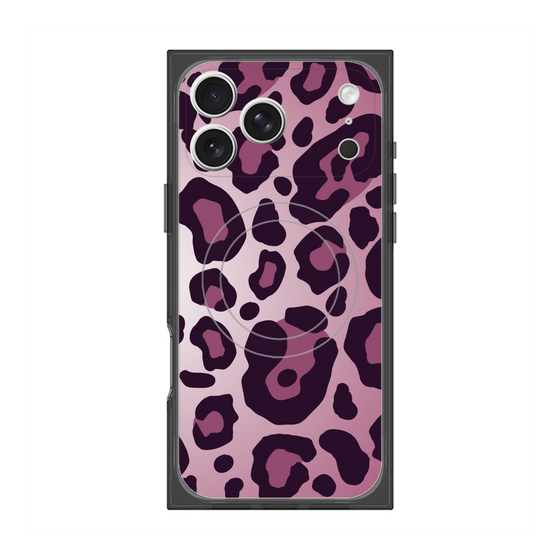 Premium Square Case with MagSafe［ Leopard - Pink ］