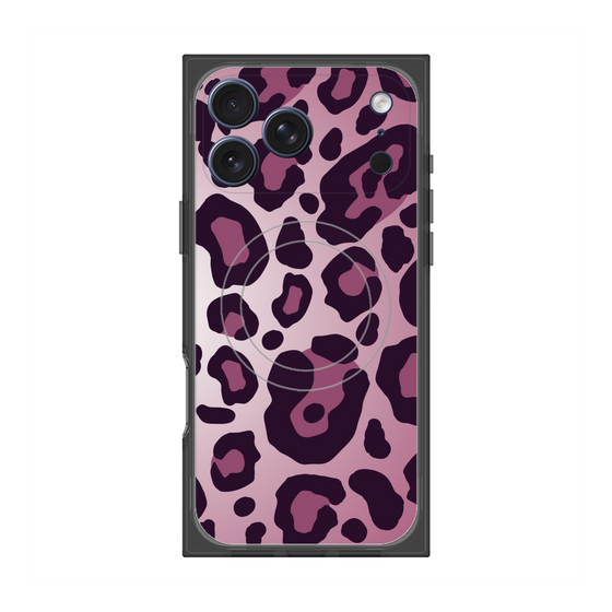 Premium Square Case with MagSafe［ Leopard - Pink ］