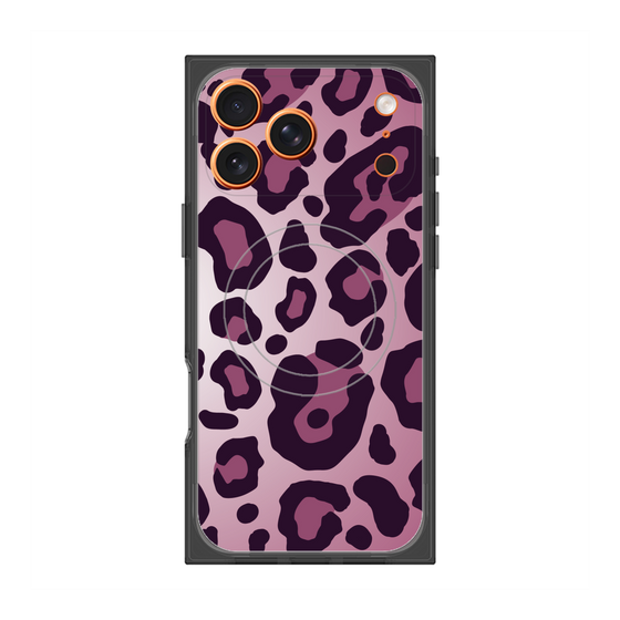 Premium Square Case with MagSafe［ Leopard - Pink ］