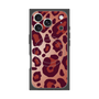 Premium Square Case with MagSafe［ Leopard - Red ］