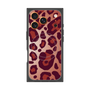 Premium Square Case with MagSafe［ Leopard - Red ］