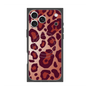 Premium Square Case with MagSafe［ Leopard - Red ］
