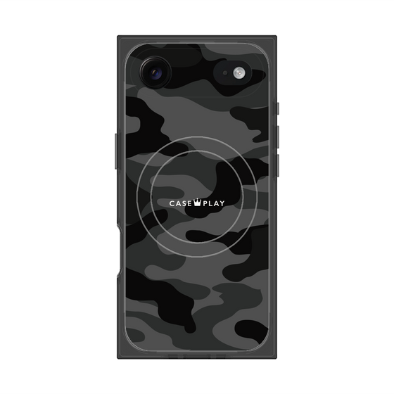 Premium Square Case with MagSafe［ Camouflage - Black ］