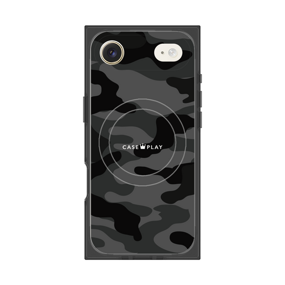 Premium Square Case with MagSafe［ Camouflage - Black ］