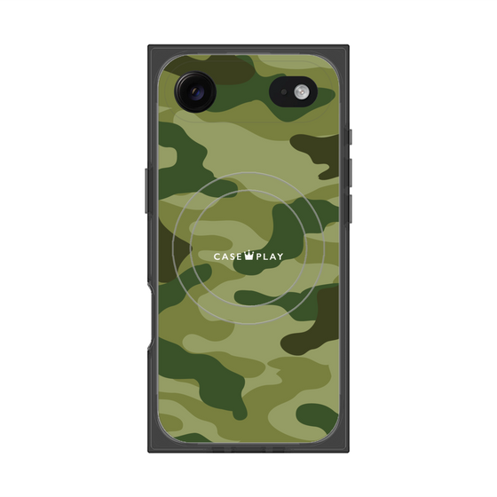 Premium Square Case with MagSafe［ Camouflage - Green ］