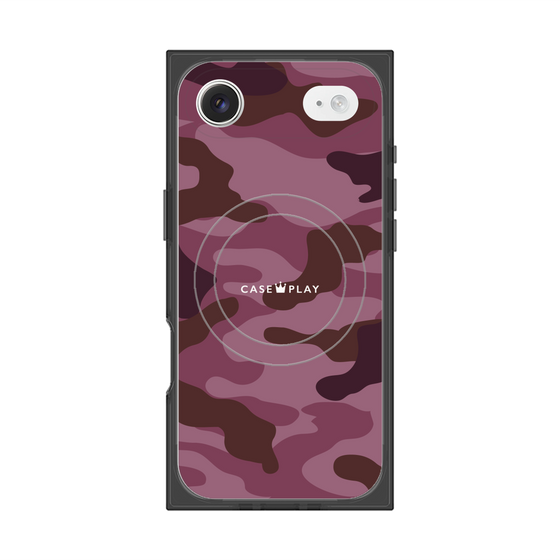 Premium Square Case with MagSafe［ Camouflage - Pink ］