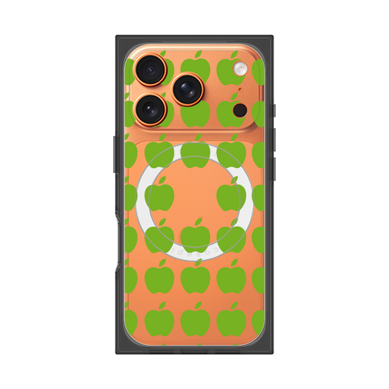 Premium Square Case with MagSafe［ Apple - Green ］