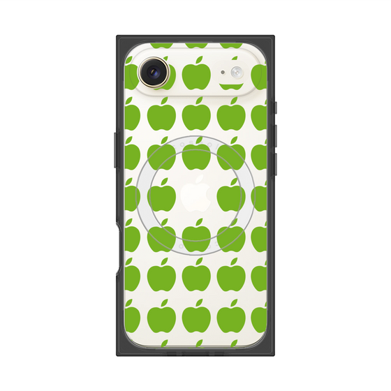 Premium Square Case with MagSafe［ Apple - Green ］