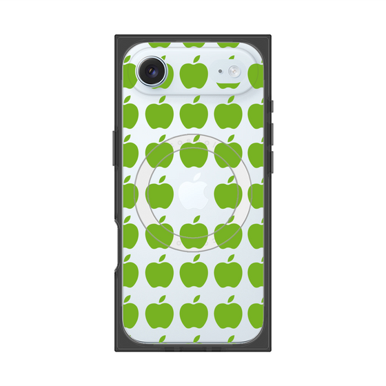 Premium Square Case with MagSafe［ Apple - Green ］