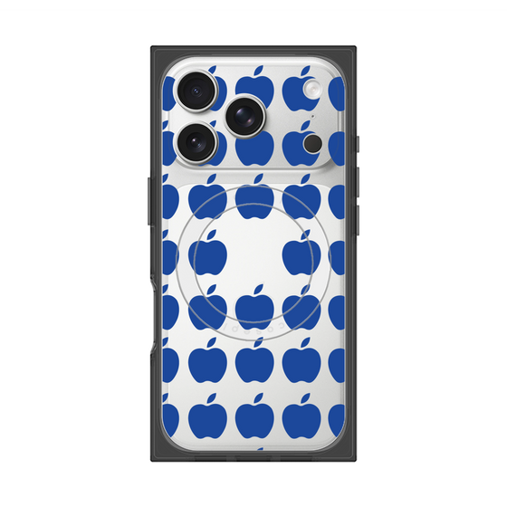 Premium Square Case with MagSafe［ Apple - Blue ］