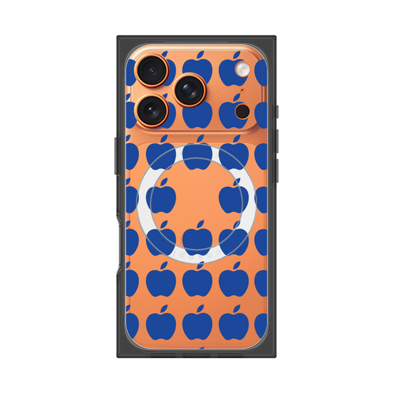 Premium Square Case with MagSafe［ Apple - Blue ］