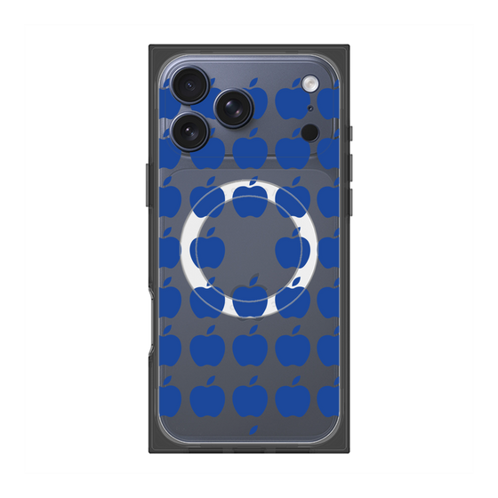 Premium Square Case with MagSafe［ Apple - Blue ］