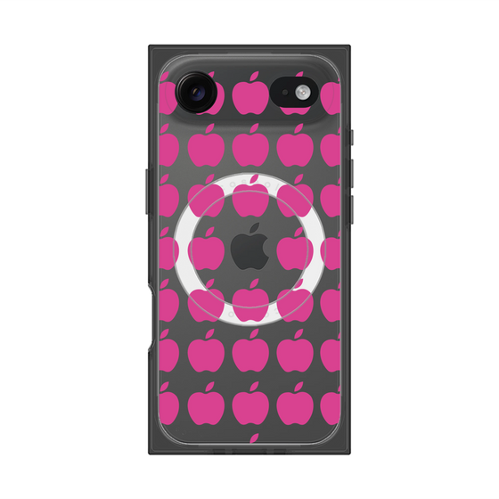 Premium Square Case with MagSafe［ Apple - Pink ］