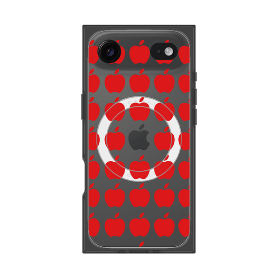 Premium Square Case with MagSafe［ Apple - Red ］