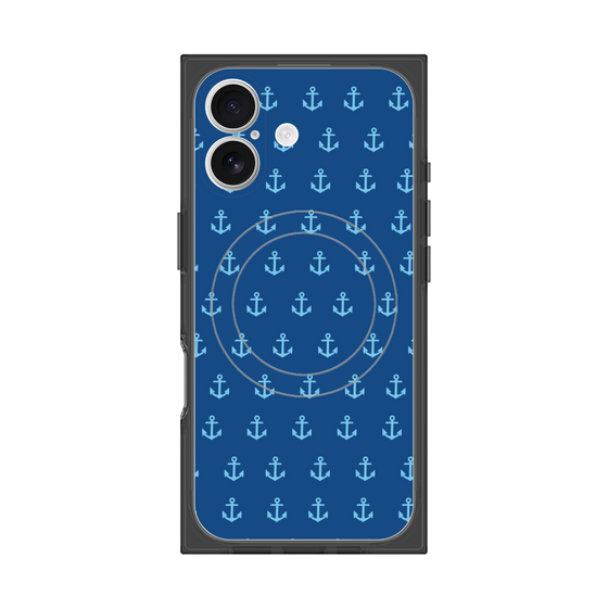 Premium Square Case with MagSafe［ Anchor - Blue ］