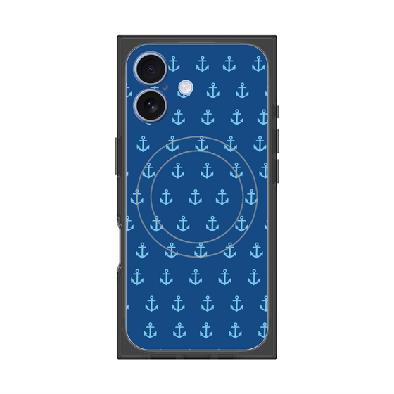 Premium Square Case with MagSafe［ Anchor - Blue ］