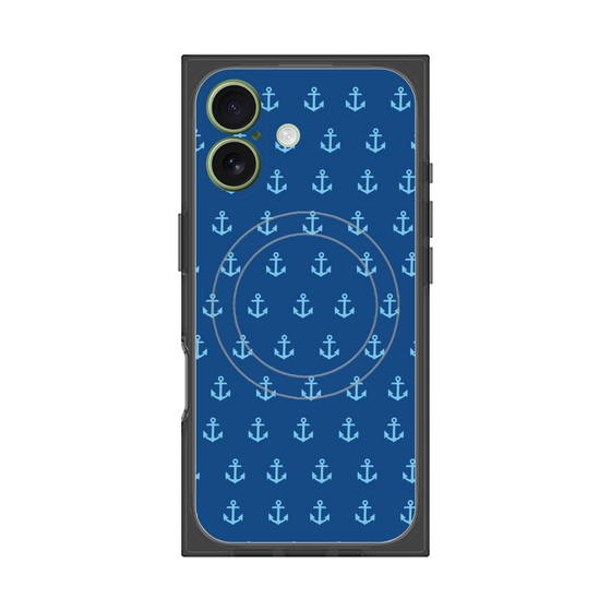 Premium Square Case with MagSafe［ Anchor - Blue ］