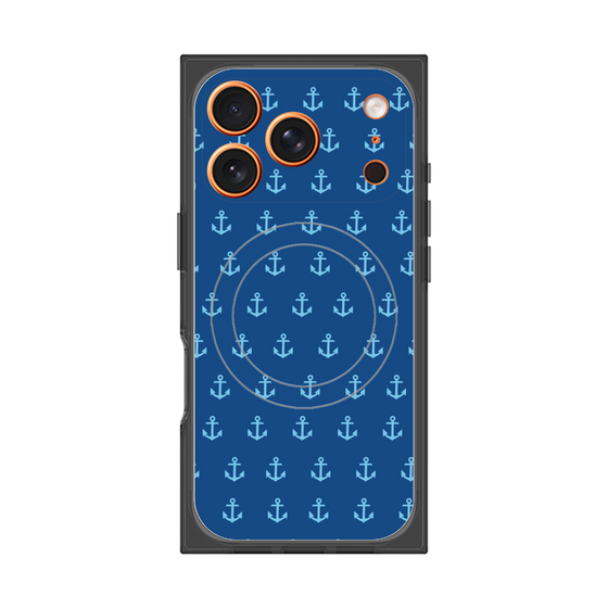 Premium Square Case with MagSafe［ Anchor - Blue ］