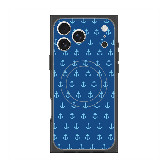 Premium Square Case with MagSafe［ Anchor - Blue ］
