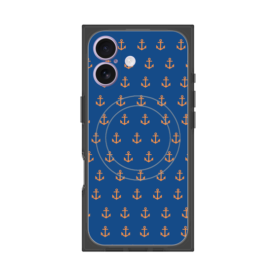 Premium Square Case with MagSafe［ Anchor - Orange ］