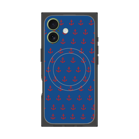 Premium Square Case with MagSafe［ Anchor - Red ］