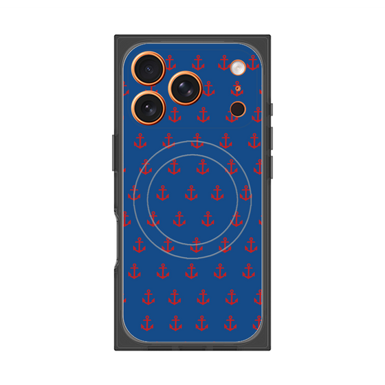 Premium Square Case with MagSafe［ Anchor - Red ］