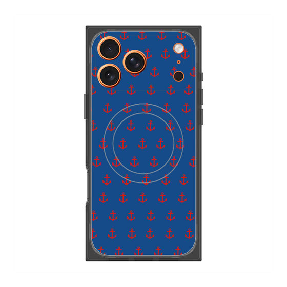 Premium Square Case with MagSafe［ Anchor - Red ］