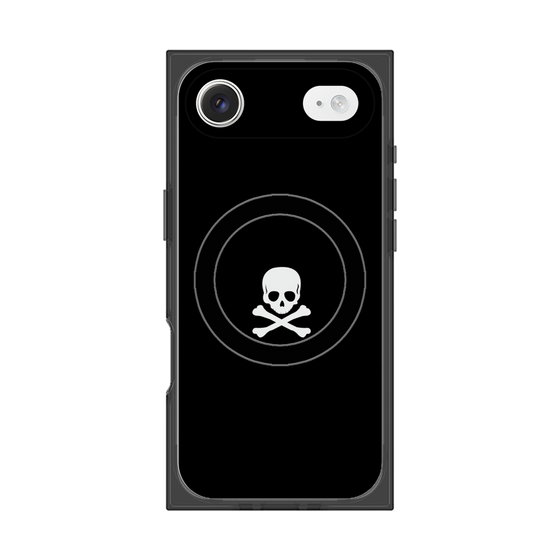 Premium Square Case with MagSafe［ Skull - Black ］