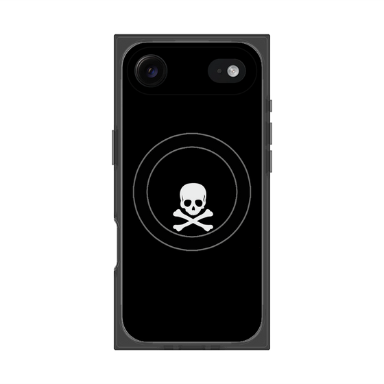 Premium Square Case with MagSafe［ Skull - Black ］